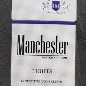 Manchester Light Blue Cigarettes health reference on CigaretteDatabase