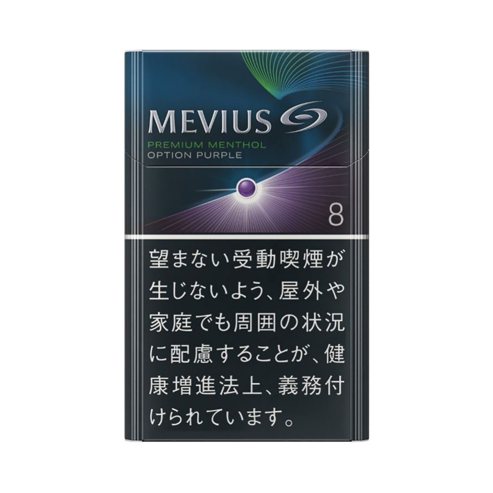 MEVIUS Premium Menthol Option Purple 8 health reference on CigaretteDatabase