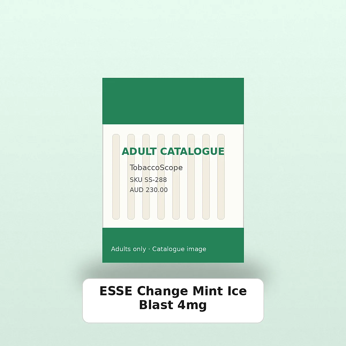 ESSE Change Mint Ice Blast 4mg adult-only catalogue product image on TobaccoScope