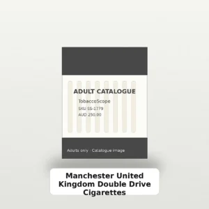 Manchester United Kingdom Double Drive Cigarettes adult-only catalogue product image on TobaccoScope