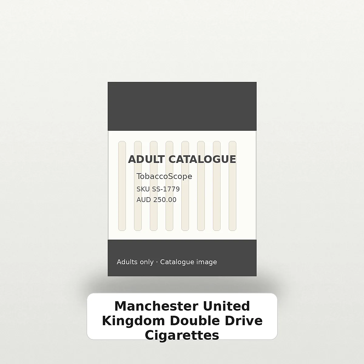 Manchester United Kingdom Double Drive Cigarettes adult-only catalogue product image on TobaccoScope