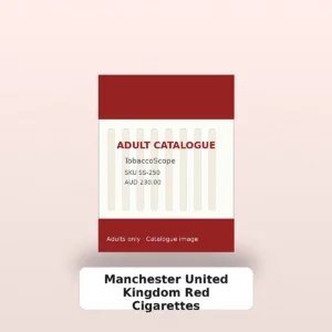 Manchester United Kingdom Red Cigarettes adult-only catalogue product image on TobaccoScope
