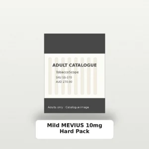 Mild MEVIUS 10mg Hard Pack adult-only catalogue product image on TobaccoScope