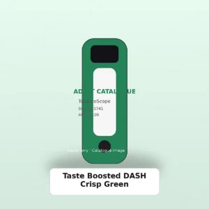 Taste Boosted DASH Crisp Green adult-only catalogue product image on TobaccoScope