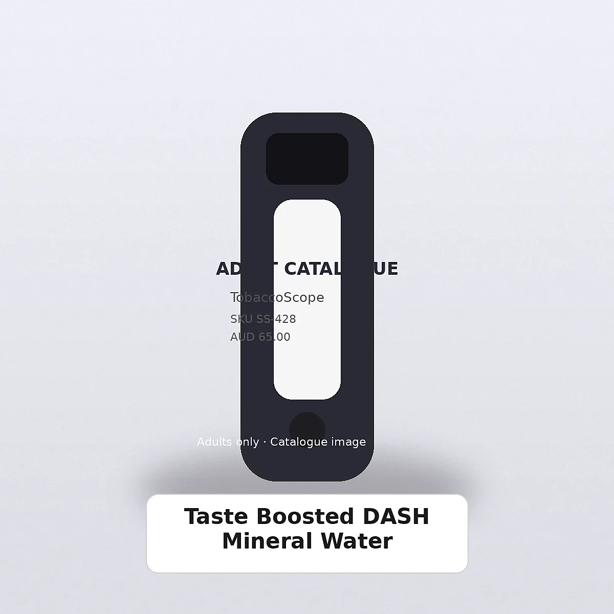 Taste Boosted DASH Mineral Water adult-only catalogue product image on TobaccoScope
