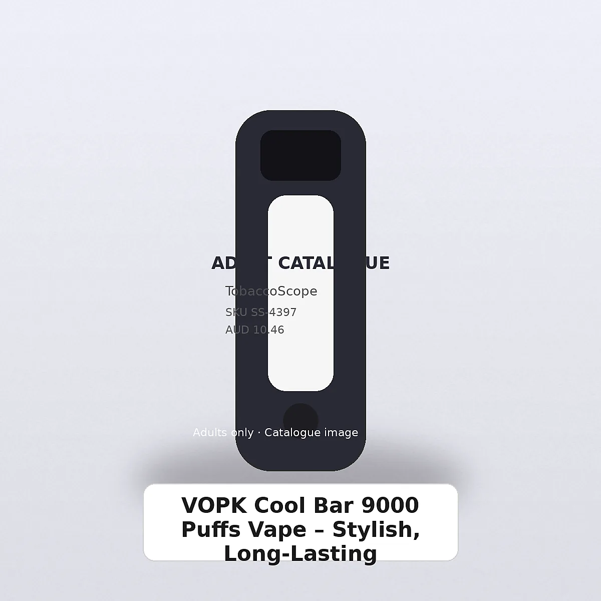 VOPK Cool Bar 9000 Puffs Vape – Stylish, Long-Lasting adult-only catalogue product image on TobaccoScope