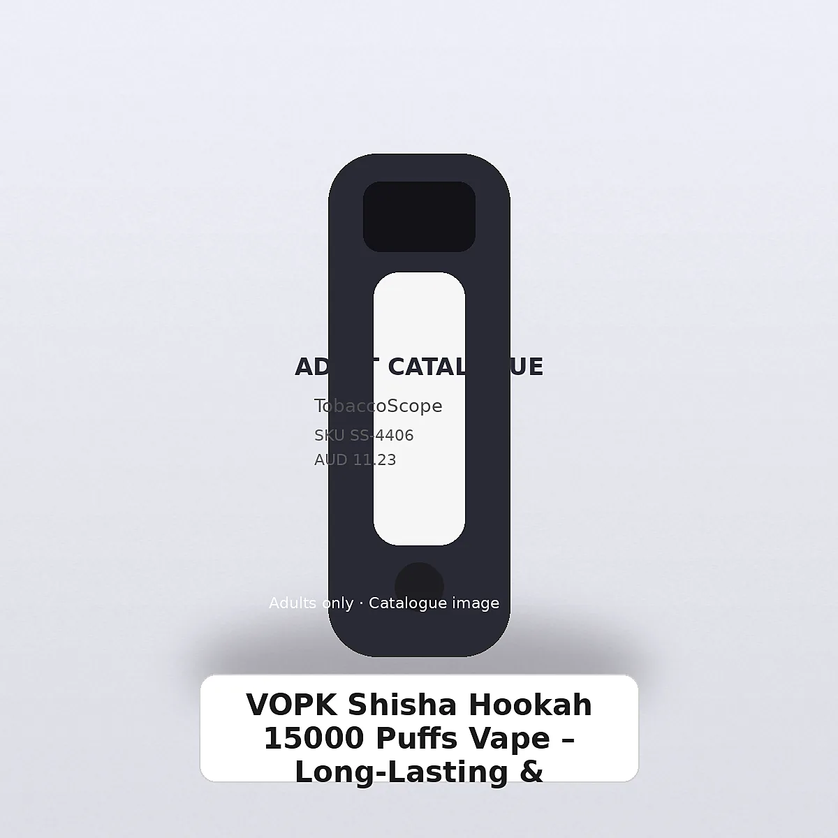 VOPK Shisha Hookah 15000 Puffs Vape – Long-Lasting & Flavorful adult-only catalogue product image on TobaccoScope