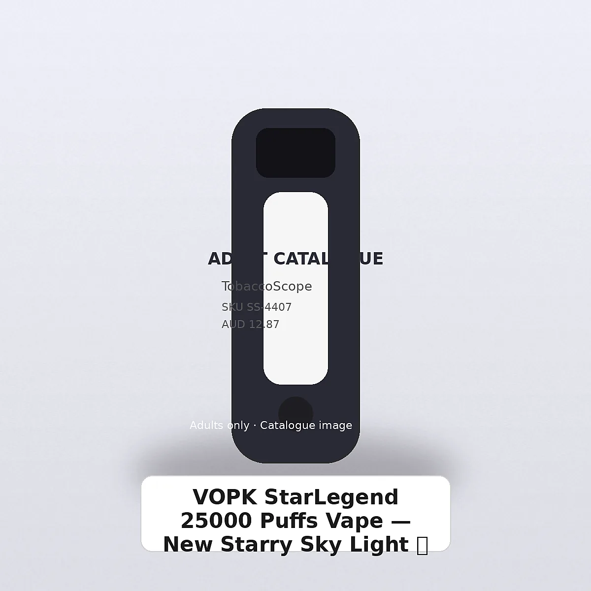 VOPK StarLegend 25000 Puffs Vape — New Starry Sky Light ✨ adult-only catalogue product image on TobaccoScope