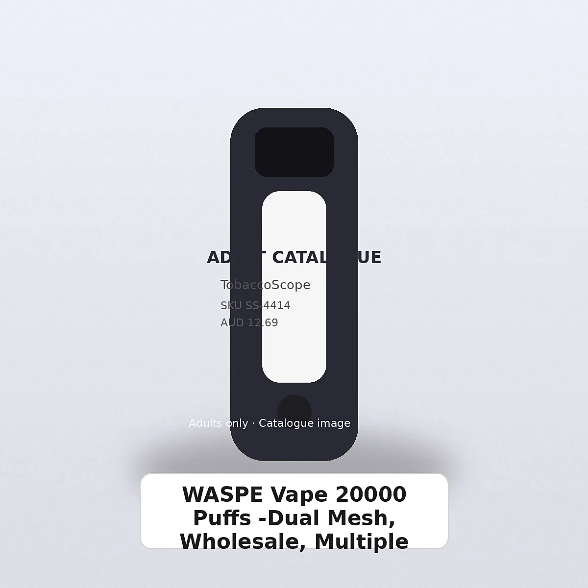 WASPE Vape 20000 Puffs -Dual Mesh, Wholesale, Multiple Flavors adult-only catalogue product image on TobaccoScope