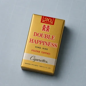 Double Happiness Soft packaging photographed for a structured product specification record page