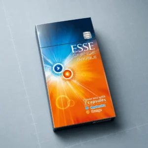 ESSE Change Double Applemint Orange packaging photographed for a structured product specification record page